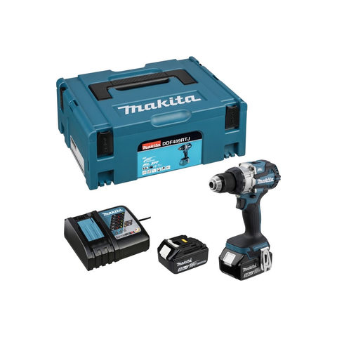 Makita DDF489RTJ Akku-Bohrschrauber