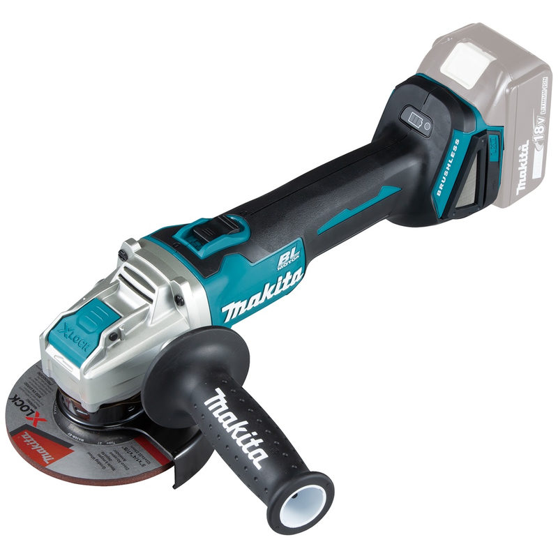 Makita DGA521ZX1 Akku-Winkelschleifer 125mm bürstenlos 18V, Bild 4