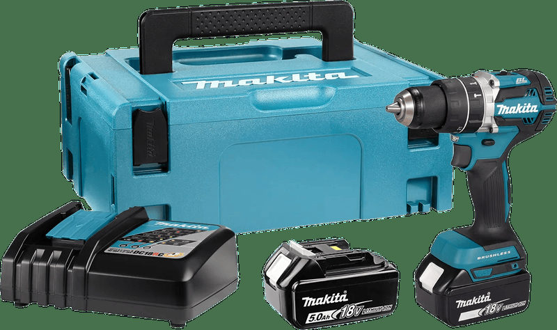 Makita DHP484RTJ 2-Gang-Akku-Schlagbohrschrauber, Bild 2