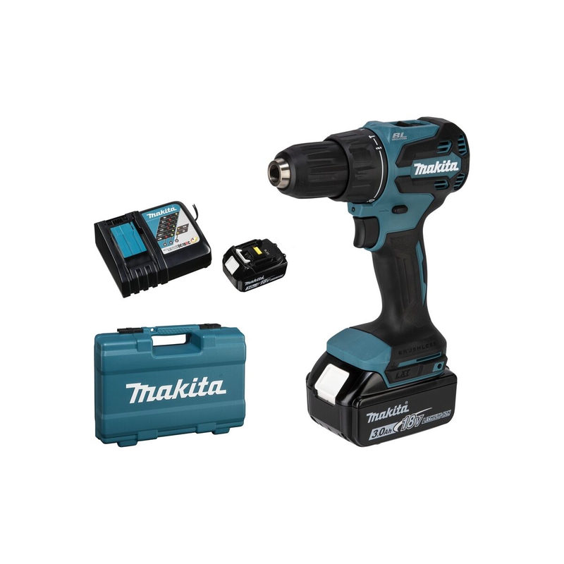Makita DHP490RFX3 -Akku-Schlagbohrschrauber, Bild 5