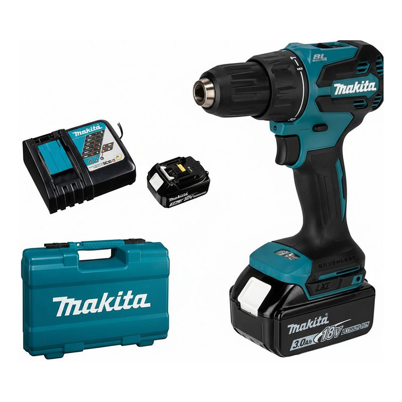 Makita DHP490RFX3 -Akku-Schlagbohrschrauber, Bild 6