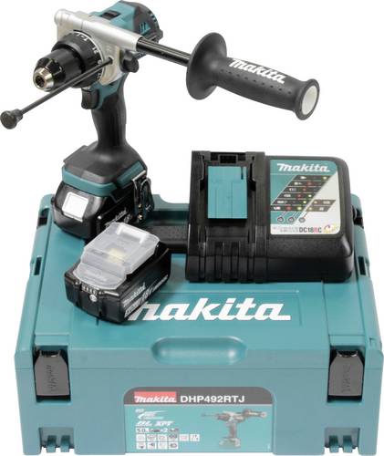 Makita DHP492RTJ -Akku-Schlagbohrschrauber inkl. 2. Akku, Bild 2