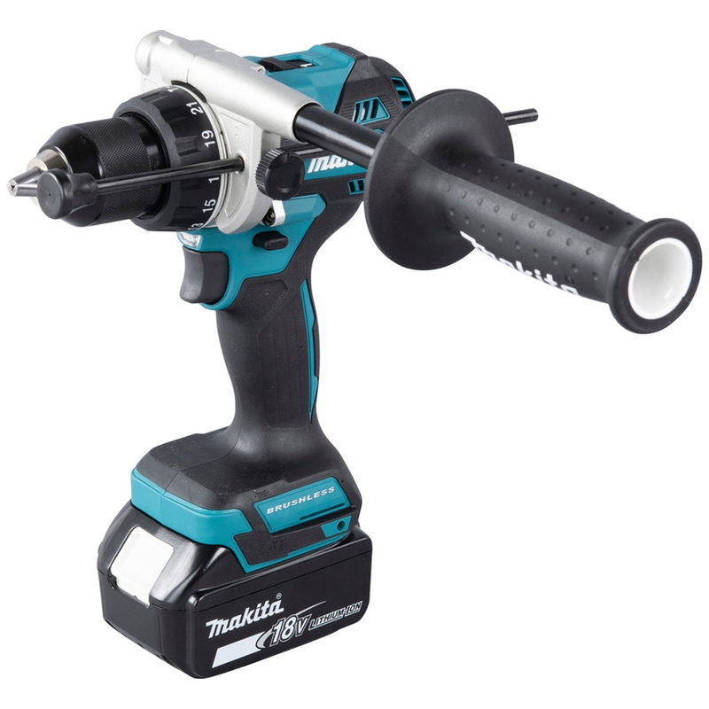 Makita DHP492RTJ -Akku-Schlagbohrschrauber inkl. 2. Akku, Bild 5