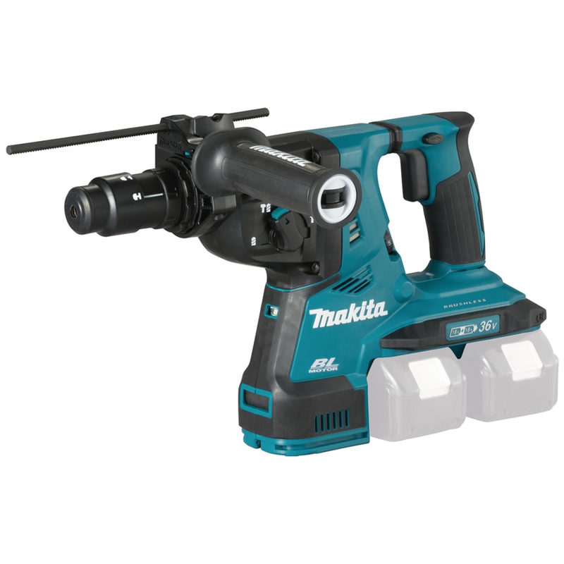 Makita DHR281ZJ SDS-Plus-Akku-Kombihammer 18 V ohne Akku, ohne Ladegerät, Bild 4