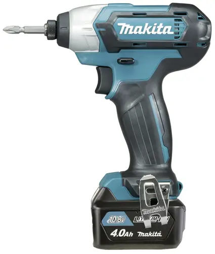 Makita TD110DSMJ - Schlagschrauber - kabellos - 1/4 -Inbuseinsatz - 110 N·m - 2 Akkus - 10.8 V