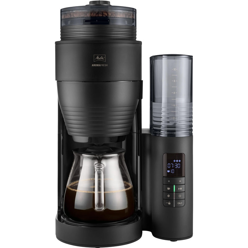 AromaFresh 1030-05 Filter-Kaffeemaschine mit integrierter Kaffeemühle schwarz, Bild 2