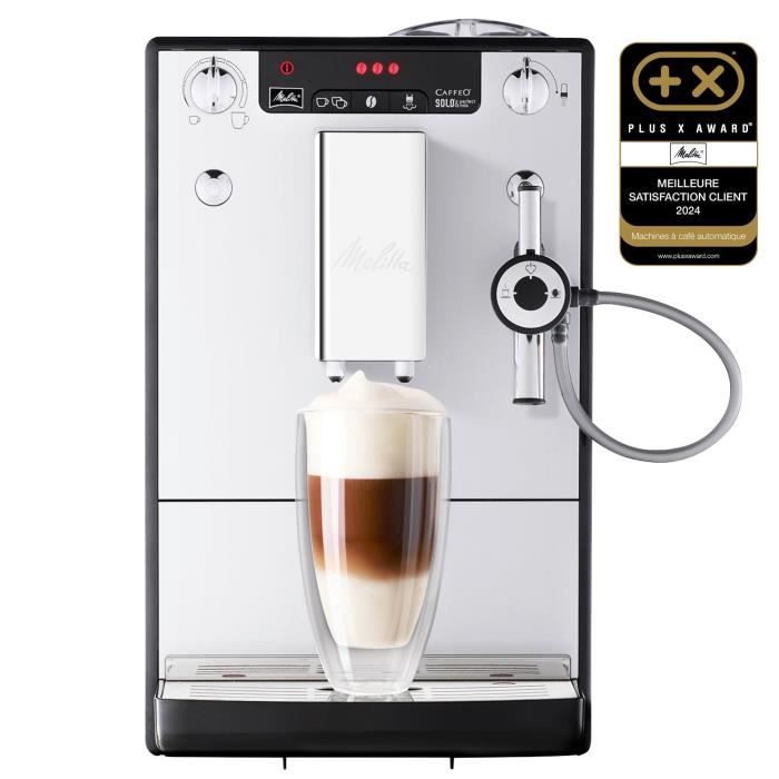 Melitta Caffeo Solo Perfect Milk Kaffeevollautomat E 957-103 Silber (e 957-103)