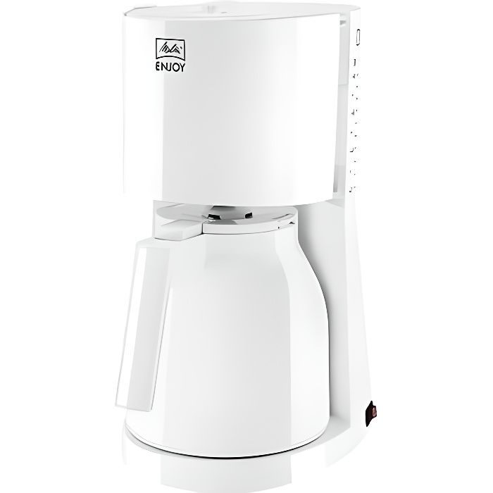 Enjoy Therm 1017-05 Filter-Kaffeemaschine mit Thermokanne weiß