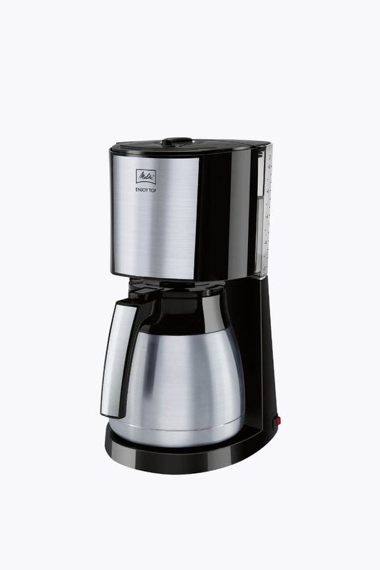Melitta Enjoy Top Therm Filterkaffeemaschine, schwarz-silber, Bild 2