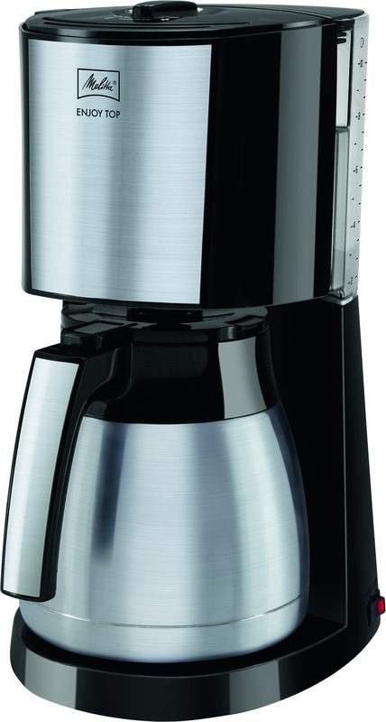 Melitta Enjoy Top Therm Filterkaffeemaschine, schwarz-silber, Bild 3