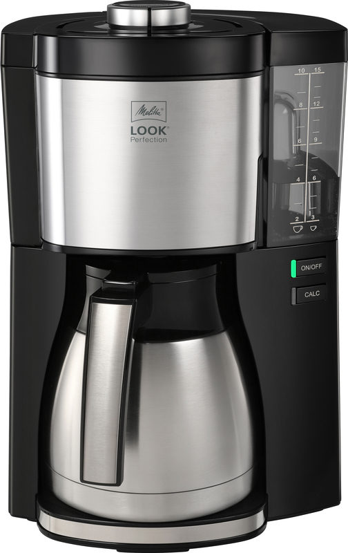Melitta Filterkaffeemaschine Look Therm Perfection 1025-16 1,25 l Kaffeekanne Papierfilter 1x4