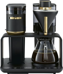 Melitta Kaffeemaschine mit Mahlwerk EPOS 1024 1 l Kaffeekanne Papierfilter 1x4 360rotierender Wasserauslauf