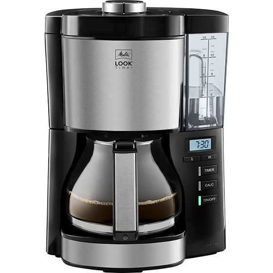 Melitta Look Timer 1025-08 Kaffeemaschine Schwarz/Edelstahl 10 Tassen, Bild 4