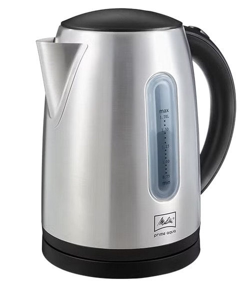 Melitta Prime Aqua 1018-02 Wasserkocher Edelstahl 1,7 Liter