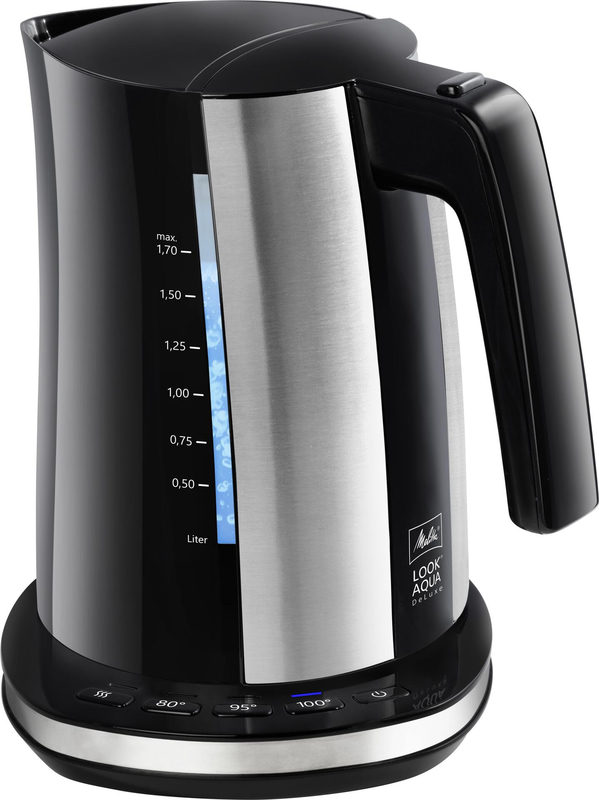 Melitta Wasserkocher Look Aqua 20 Deluxe Black - Schwarz - 2200 W, Bild 2