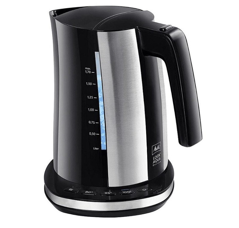 Melitta Wasserkocher Look Aqua 20 Deluxe Black - Schwarz - 2200 W, Bild 3
