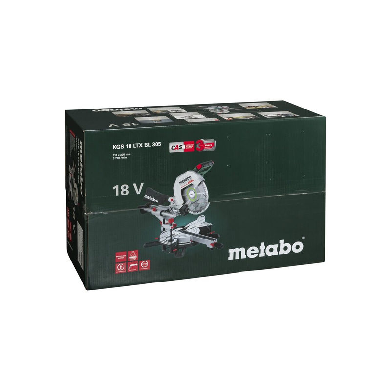 Metabo Akku-Kappsäge kgs 18 ltx bl 305 (614305850) mit Zugfunktion, Bild 3