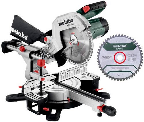 Metabo Kapp- und Gehrungssäge kgs 254 m mit Zugfunktion im Karton, Bild 5
