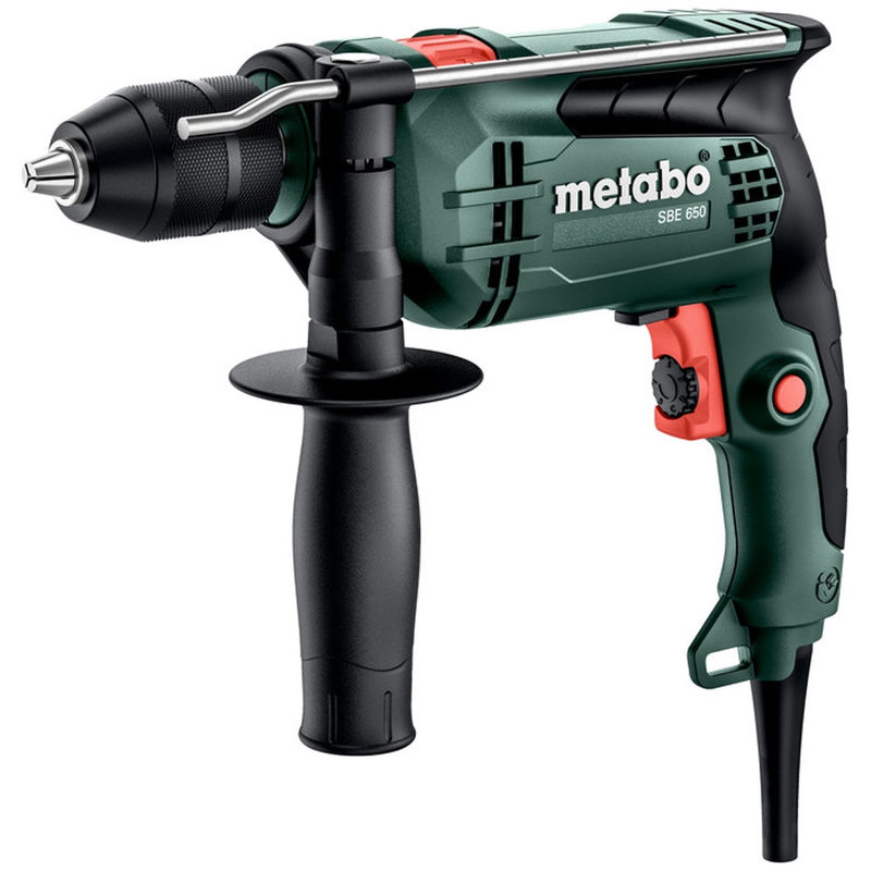 Metabo Schlagbohrmaschine Sbe 650, Incl. Schnellspannbohrfutter Futuro Plus, Karton, Bild 4