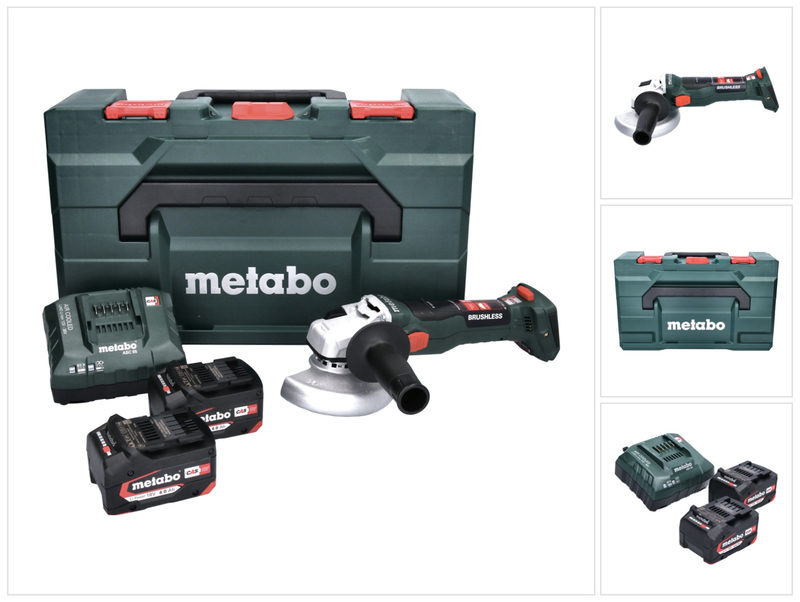 Metabo W 18 LT BL 11-125 Akku-Winkelschleifer 125 mm 18 V, Bild 6
