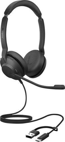Jabra Evolve2 30 SE, Beidseitiges Headset USB-C/A-Anschluss, MS-Teams zertifiziert, Bild 5