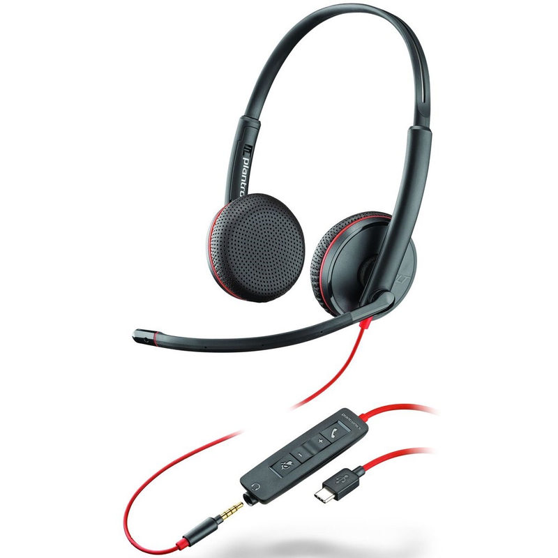 Poly Blackwire 3225 Stereo (UC) Headset USB-C/A, 3,5mm Klinke, Bild 3