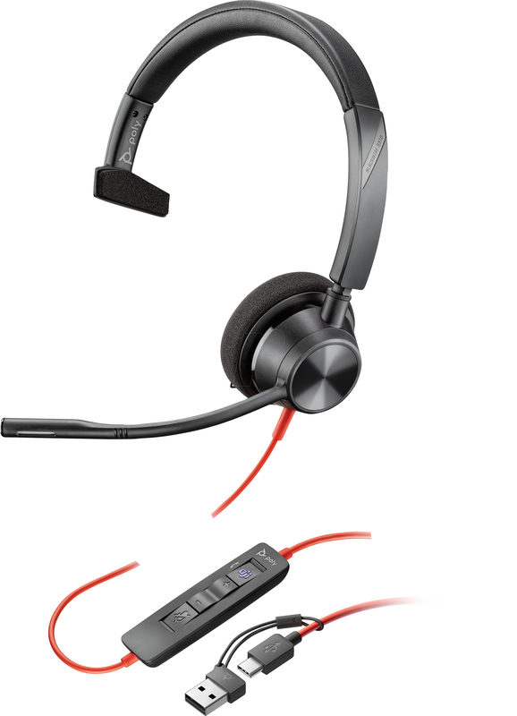 Poly Poly Blackwire 3310 Mono Teams USB-C/A, Bild 3