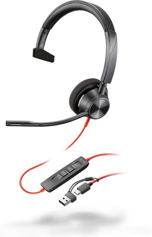 Poly Poly Blackwire 3310 Mono Teams USB-C/A