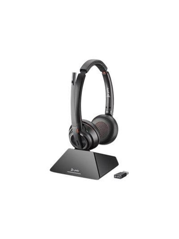 Poly Savi 8220 UC DECT 1880-1900 MHz USB-A-Headset, zertifiziert für Microsoft Teams, Bild 6