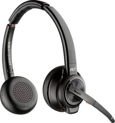 Poly Savi 8220 UC DECT 1880-1900 MHz USB-A-Headset, zertifiziert für Microsoft Teams