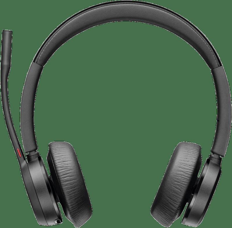 Poly Voyager 4320-M / UC, USB-C/ Wireless Headset + BT700 Dongle + Ladestation, für Microsoft Teams