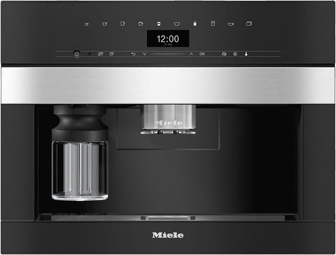 CVA 7440 Einbau-Kaffee-Vollautomat edelstahl/cleansteel, Milchbehälter, Latte