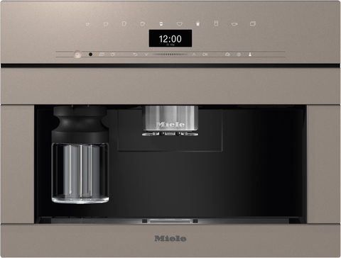 CVA 7440 Einbau-Kaffee-Vollautomat pearlbeige, Milchbehälter, Latte Macchiato/Cappuccino/Milchkaffee, 2,3 l