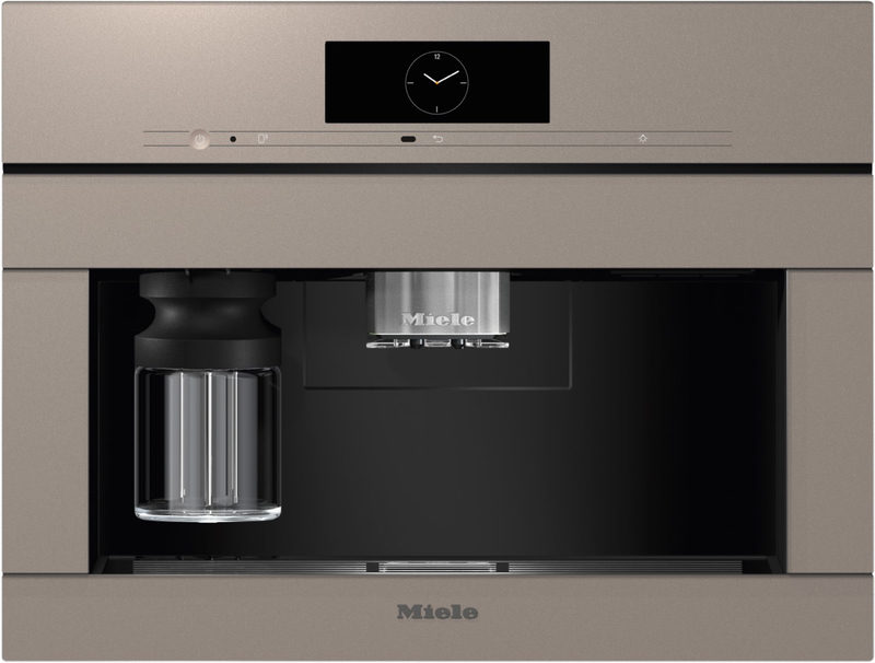 CVA 7845 Einbau-Kaffee-Vollautomat pearlbeige, Milchbehälter, Latte Macchiato/Cappuccino/Milchkaffee, 2,3 l