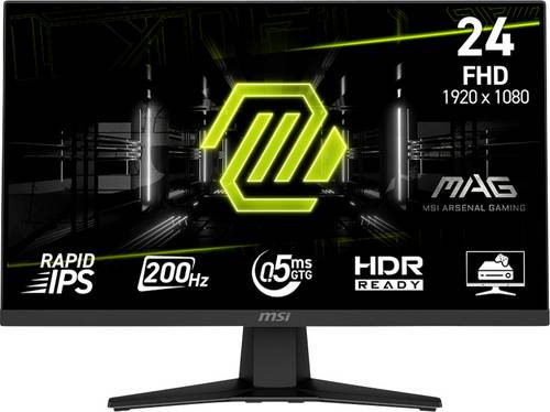 MSI MAG 244F 23.8 Zoll Full HD Rapid IPS Gaming Monitor 200 Hz Gaming Monitor 16:9 DP/HDMI, Bild 3