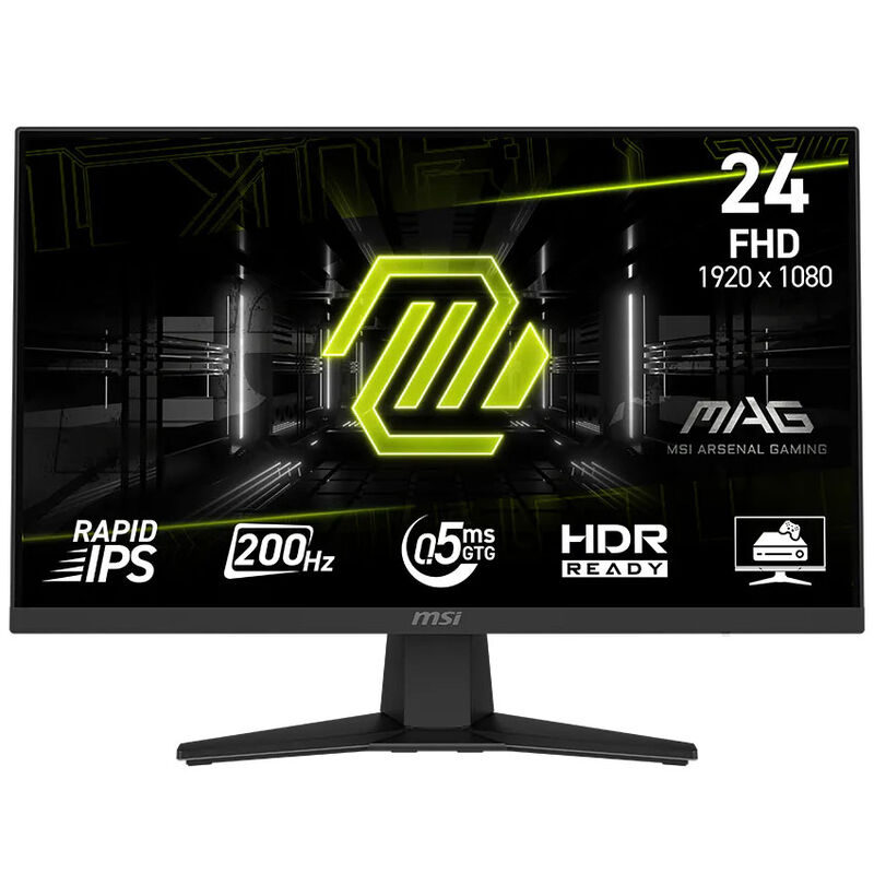 MSI MAG 244F 23.8 Zoll Full HD Rapid IPS Gaming Monitor 200 Hz Gaming Monitor 16:9 DP/HDMI, Bild 4