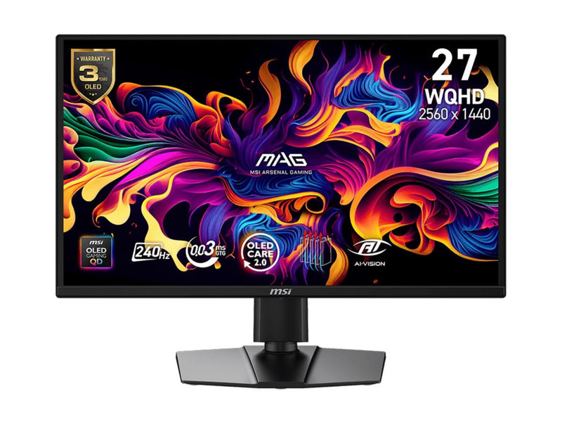 MSI MAG 272QPDE X24 QD-OLED X24 26.5 Zoll WQHD Quantum Dot Panel 16:9 240 Hz Gaming Monitor