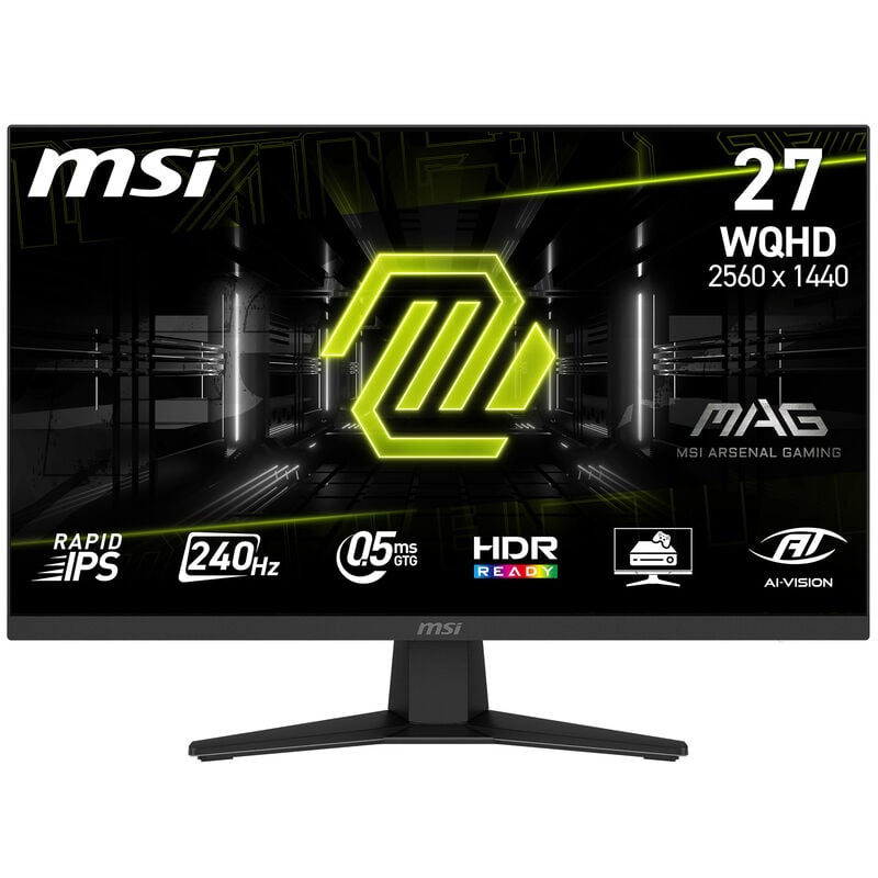 MSI MAG 274QFDE X24 27 Zoll QHD Rapid IPS Gaming Monitor 240 Hz 16:9 DP/HDMI, Bild 3