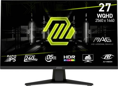 MSI MAG 274QFDE X24 27 Zoll QHD Rapid IPS Gaming Monitor 240 Hz 16:9 DP/HDMI, Bild 4