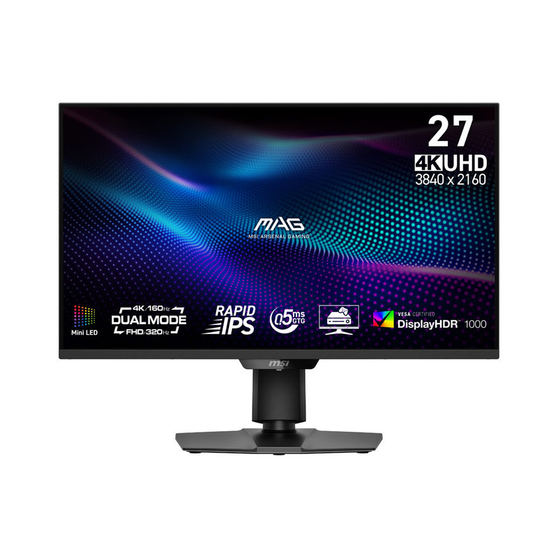 MSI MAG 274UPDFDE E16M 27 Zoll 4K (UHD) DualMode Rapid IPS miniLED 16:9 160 Hz Gaming Monitor, Bild 2