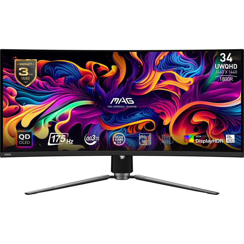 MSI MAG 341CQPDE Curved Gaming Monitor 86.82cm (34.18), Bild 5