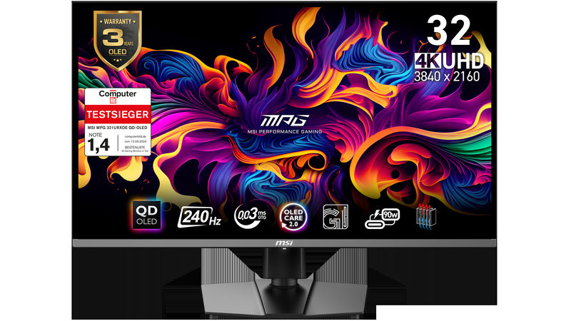 MSI MPG 321URXDE QD-OLED, Bild 2