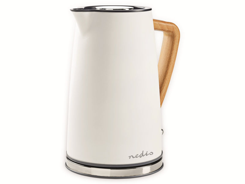 Nedis KAWK510EWT Wasserkocher Kontrollleuchte Weiß Fassungsvermögen: 1.7l, Bild 3