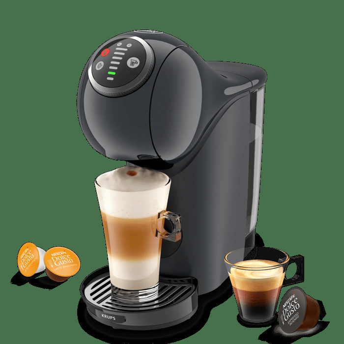 NESCAFÉ Dolce Gusto Kapselmaschine KP340B Genio S Plus, Drehregler, Espresso-Boost inkl. 3 Pakete Nescafé, Bild 2