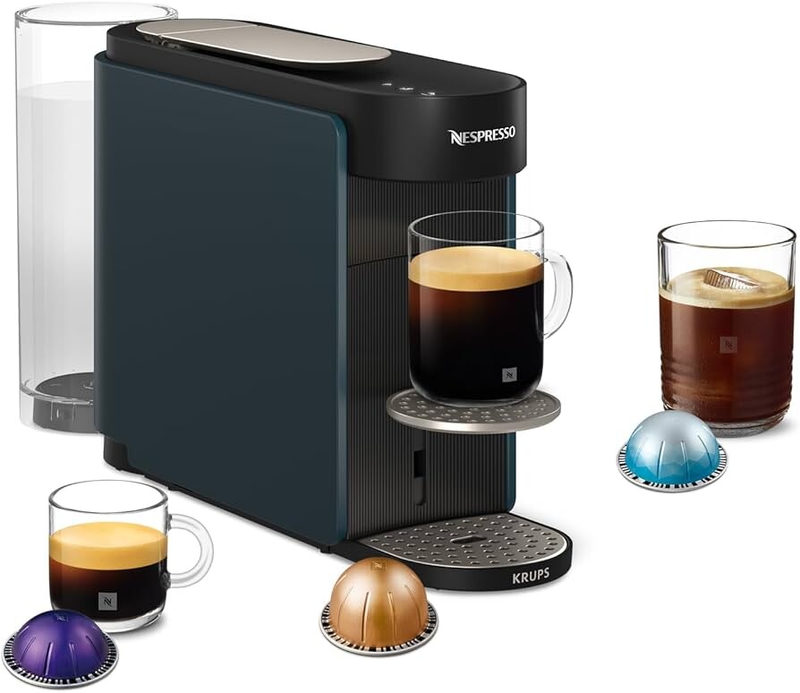 Nespresso Kapselmaschine Vertuo Up schlankes Design, Coffee Creations Modus, Auto-Off, 1,4 l Wassertank, Bild 2