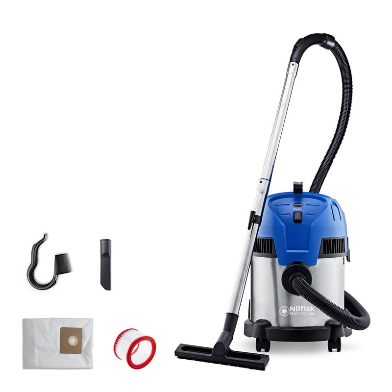 Nilfisk Staubsauger Vacuum cleaner drywet multi ii 22 inox hobby, Bild 2