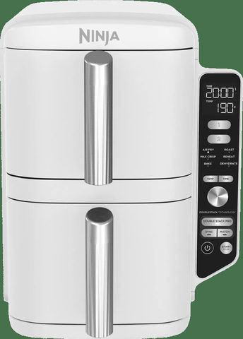 Ninja Double Stack XL 2-Ebenen Heißluftfritteuse 9,5 L - SL400EUWH