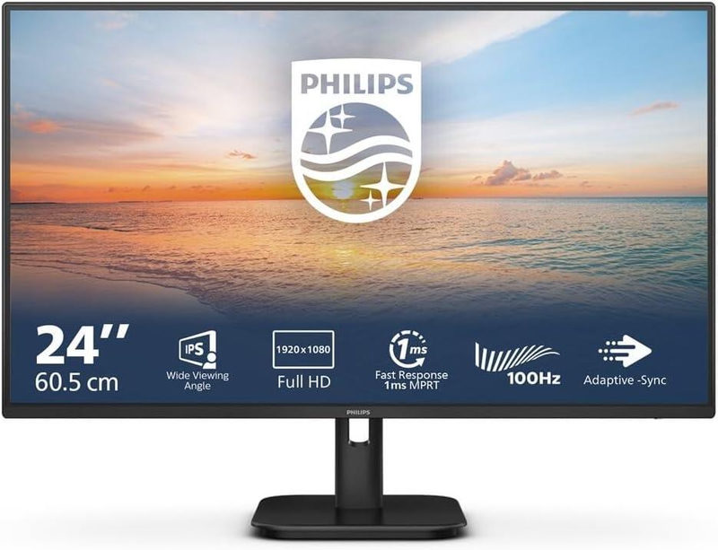 27E1N1300AE/00 69 cm (27) TFT-Monitor mit LED-Technik schwarz, Widescreen Full HD (1920x1080), 1 ms, Bild 2