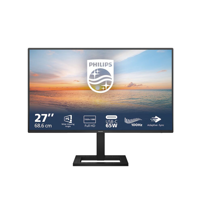 27E1N1300AE/00 69 cm (27) TFT-Monitor mit LED-Technik schwarz, Widescreen Full HD (1920x1080), 1 ms, Bild 4