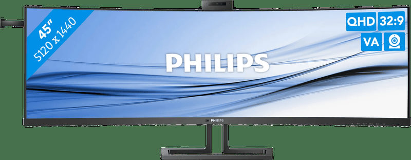 Philips 45B1U6900CH 44.5 Zoll DQHD Curved VA LED 32:9 75 Hz Monitor, Bild 3